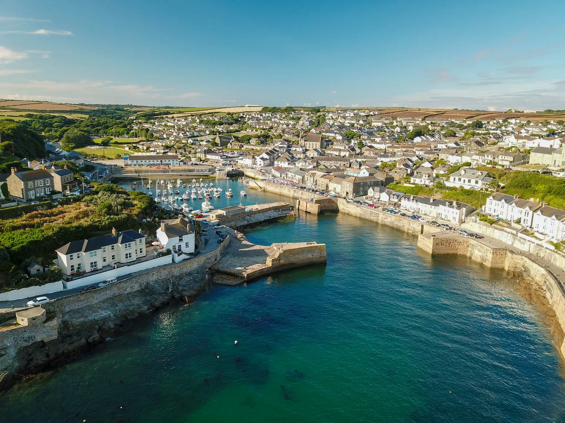 river and houses in cornwall a key location for cornwall healthcare staffing solutions for cucumber recruitment
