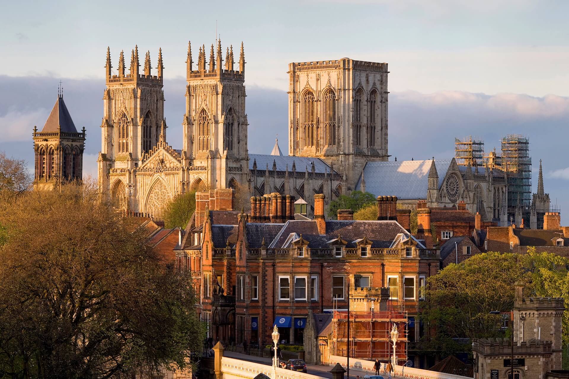 view of York Minster from Lendal bridge for York Healthcare Staffing